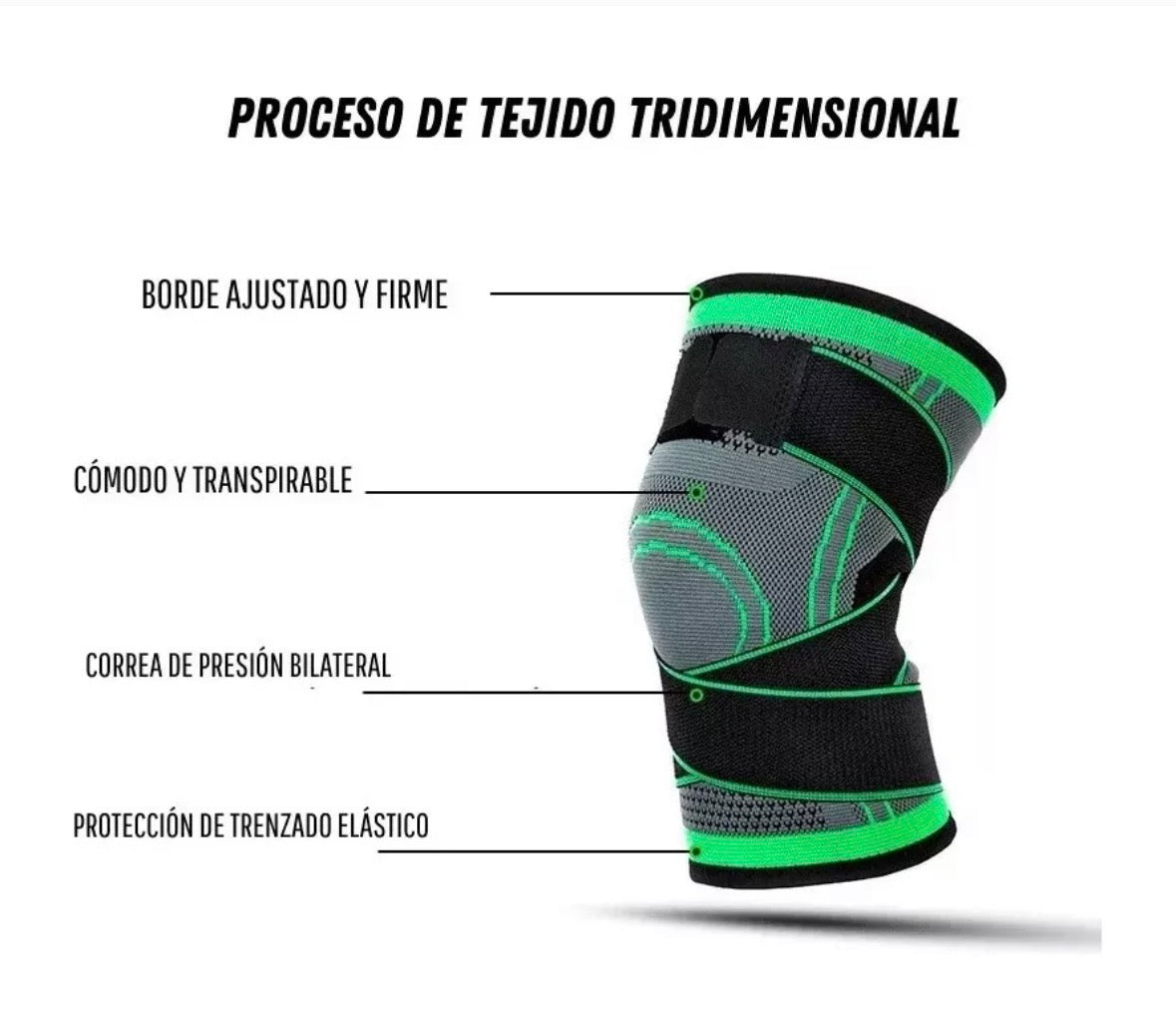 RODILLERA DE COMPRESIÓN PREMIUM