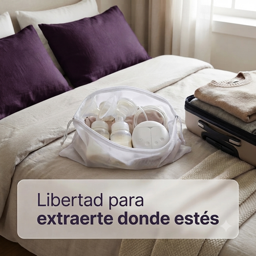 EXTRACTOR DE LECHE MATERNA DOBLE-50% OFF-ENVÍO GRATIS