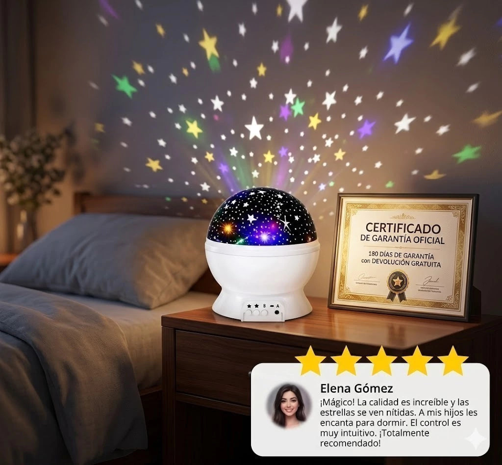 PROYECTOR DE ESTRELLAS-ÚLTIMAS UNIDADES-OFERTA