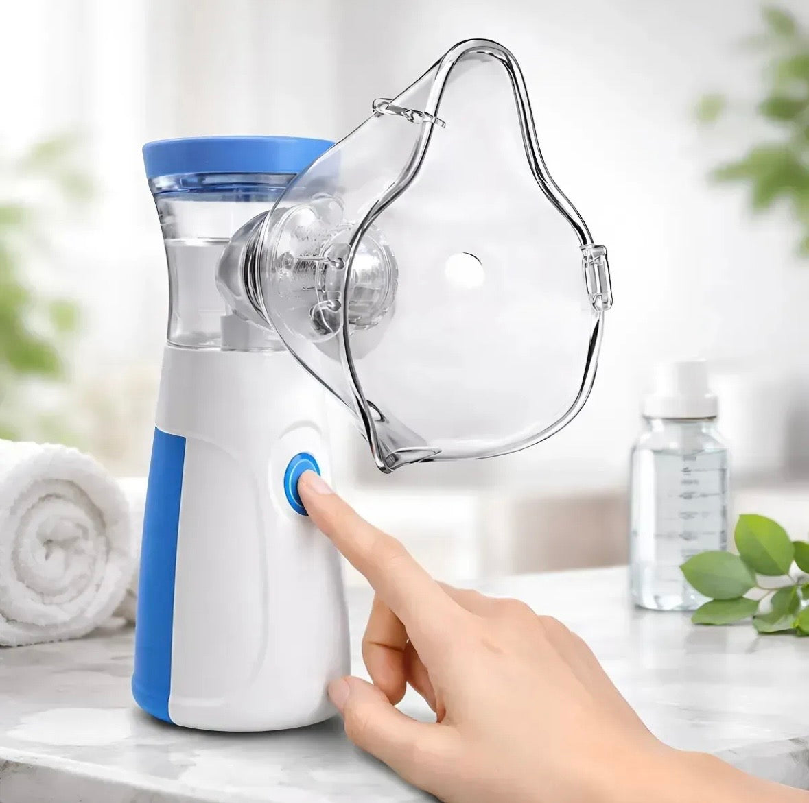 NEBULIZADOR PORTÁTIL PREMIUM-ENVÍO GRATIS-50%OFF!