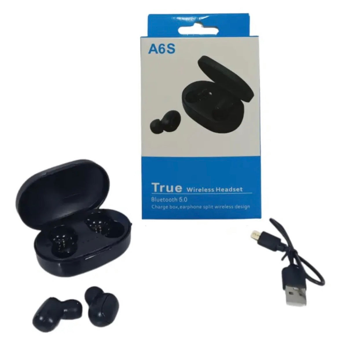 AURICULARES INALÁMBRICOS  A6S BLUETOOTH