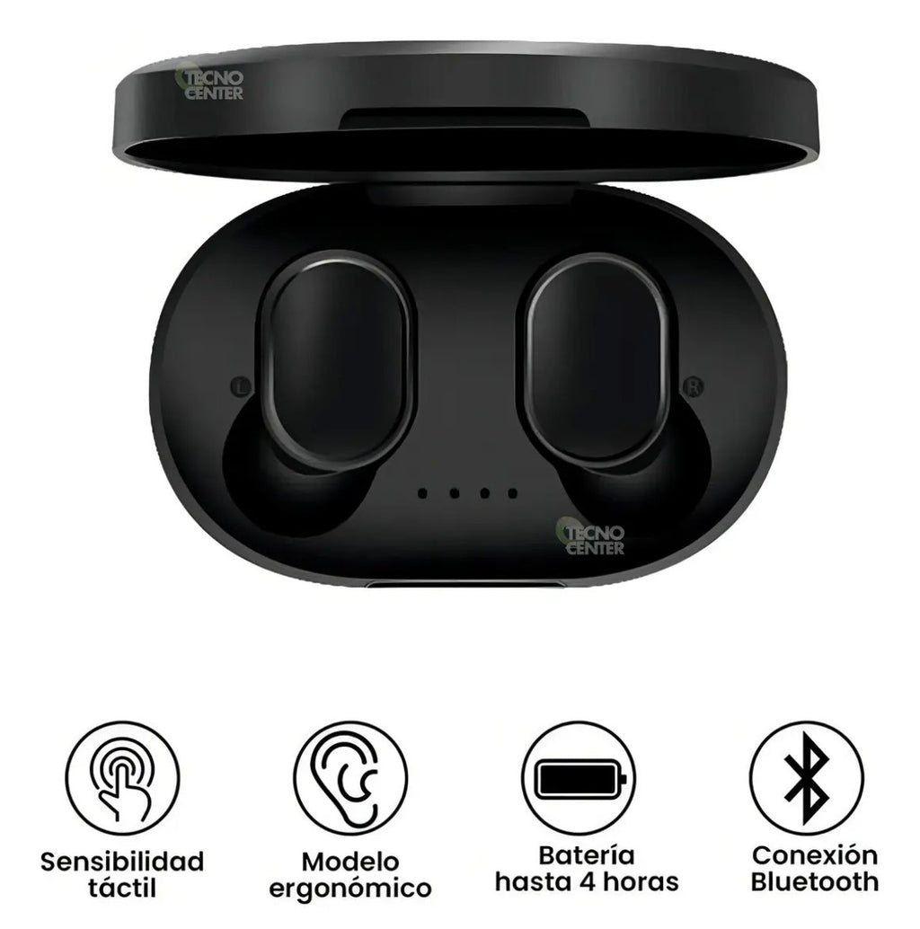 AURICULARES INALÁMBRICOS  A6S BLUETOOTH